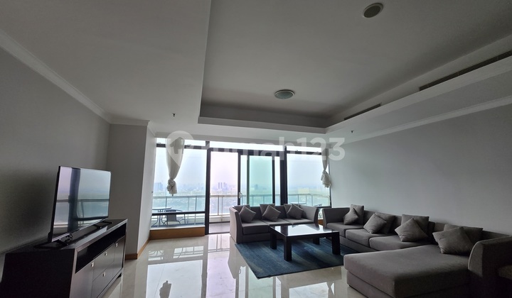 Disewakan Apartment Kempinski 4br uk 281m2 furnished ,connecting ke Grand Indonesia Jakpus 
 1