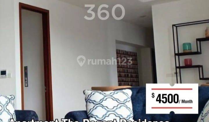 Disewa Apartemen The Regent Residence 3BR uk 251m2 Elegant Full Furnished at Jakarta Selatan 2