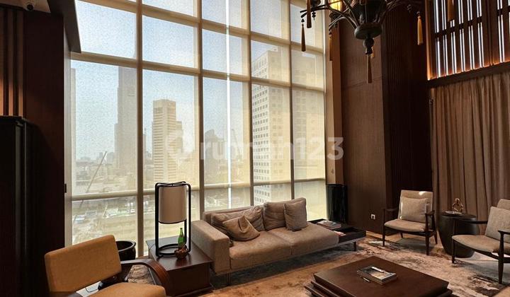 Disewakan Apartemen Anandamaya Penthouse 4BR Uk363 sqm Full Furnished Best View At Jakarta Pusat
