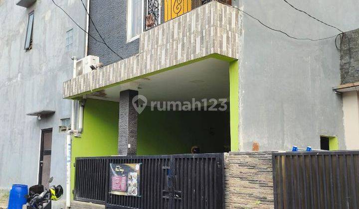 Rumah Dijual 2 Lantai Murah lokasi Strategis di Karang Mulya 1