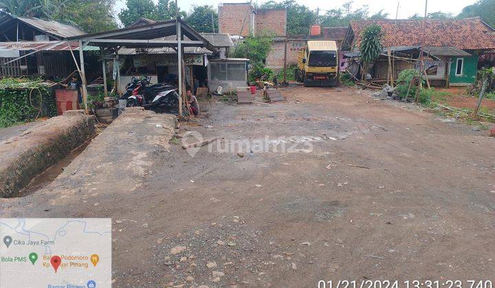 Tanah Dijual Murah Lokasi Strategis deket Stasiun Cisauk,.  2