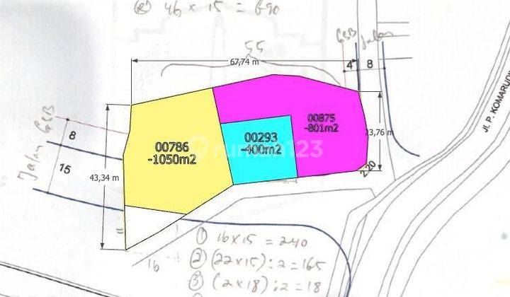 Tanah pergudangan cakung 2251m2 strategis dekat tol cakung 2