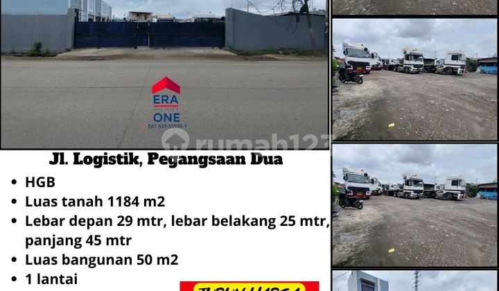 Kav Gudang Pegangsaan Dua Akses Kontainer