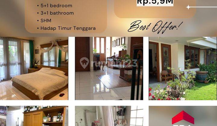 Dijual Rumah 2 Lantai Super Bagus Fully Furnished Siap Huni Janur Elok 1