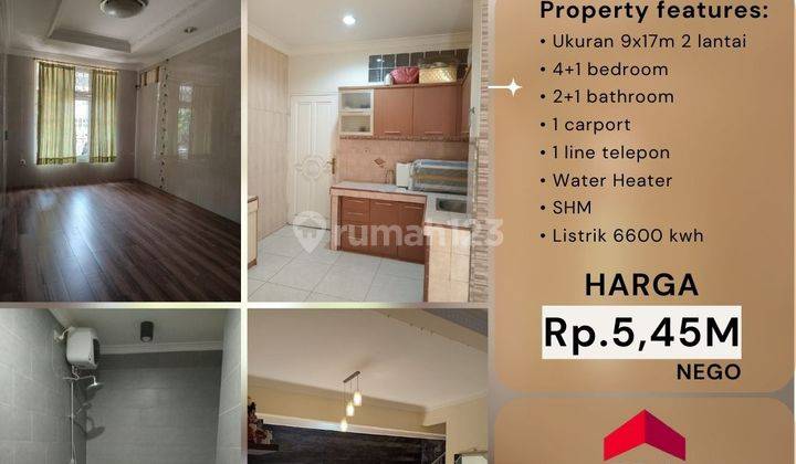 Dijual Rumah 2 Lantai Sudah Renovasi Semi Furnished di Jalan Gading Kirana Barat Super Bagus 1