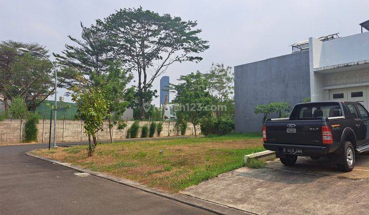 Tanah Kavling hoek di Mentari Alam Sutera 1