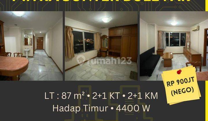 Apartemen Mitra Sunter 2 Kamar Tidur Sudah Renovasi Semi Furnished 1