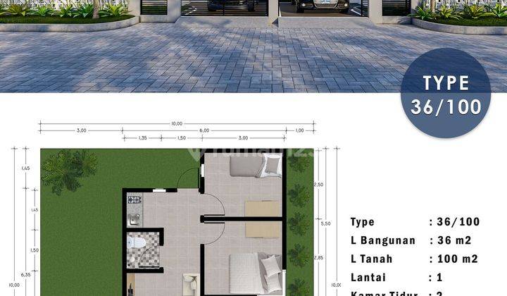 Rumah di Mumbul Cluster tahap II. One gate system 2