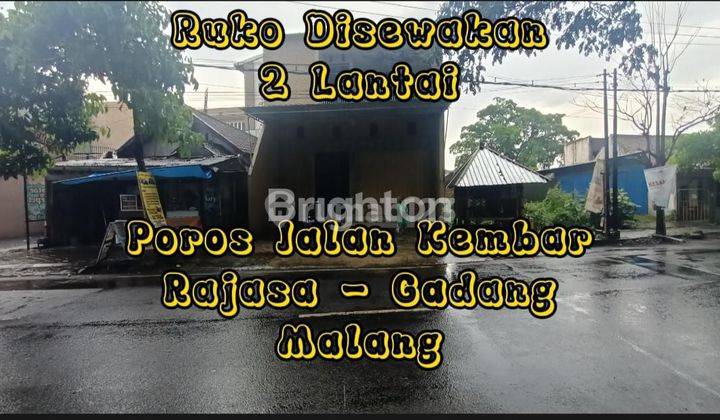 RUKO 2 LANTAI DI JL RAJASA, GADANG, BUMIAYU, KEC KEDUNGKANDANG, KOTA MALANG 1