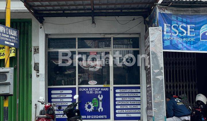 RUKO STRATEGIS PINGGIR JALAN DI JL GAJAYANA MALANG (DEPAN KAMPUS UIN MALANG) 1