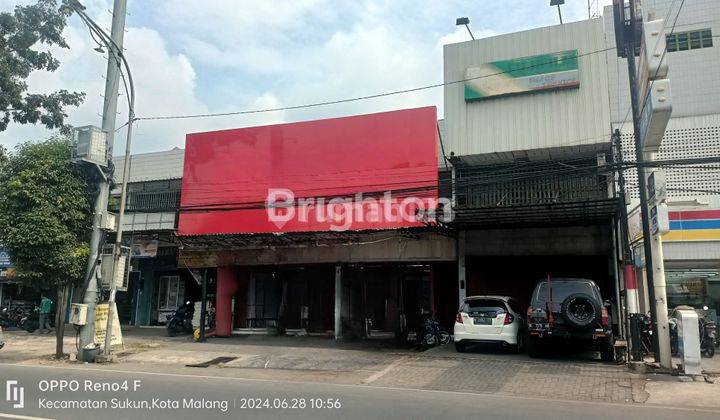 Ruko 2 Lantai Strategis di Pinggir Jalan Raya Sukun Cocok untuk Minimarket, Kantor, Gudang dekat Pusat Bisnis Sukun 1