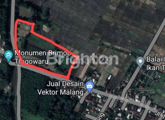 TURUN HARGA // TANAH SIAP BANGUN LT. 16.000 M2 DI JL TAJINAN, TLOGOWARU, KEC KEDUNGKANDANG, KOTA MALANG 1