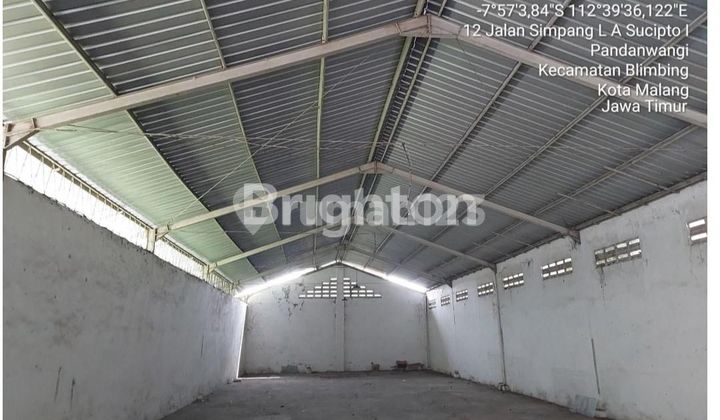 PRICE DROP!!! CITY WAREHOUSE IN LA SUCIPTO, PANDANWANGI, BLIMBING SUB-DISTRICT, MALANG
