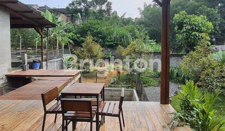 RUMAH VILLA DAN PRIVATE GARDEN RESTO DI JL TERUSAN KAYAN, BUNULREJO, KEC BLIMBING, KOTA MALANG 1