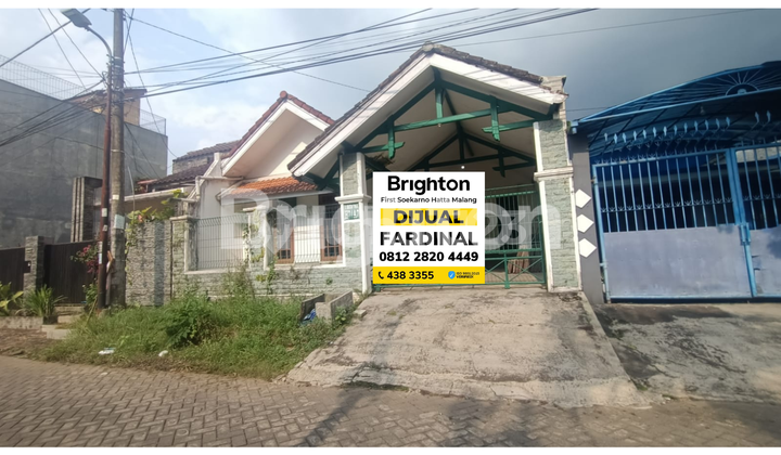 RUMAH 1,5 LANTAI DI JL DANAU BRATAN TIMUR, SAWOJAJAR, MALANG RUMAH 1,5 LANTAI DI JL DANAU BRATAN TIMUR, SAWOJAJAR, MALANG