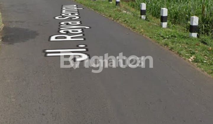 TANAH 895 M2 DI JL RAYA SEMPU, TEGALWERU, DAU, KAB MALANG
