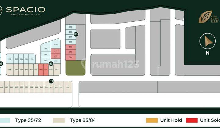 Rumah Minimalis Modern dekat Kampus Ternama di Malang 2