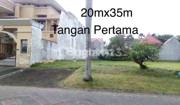 READY-TO-BUILD LAND PLOT, 700 M2 LOT AREA, ON GOLF UTAMA MAIN ROAD, ARAYA, MALANG.