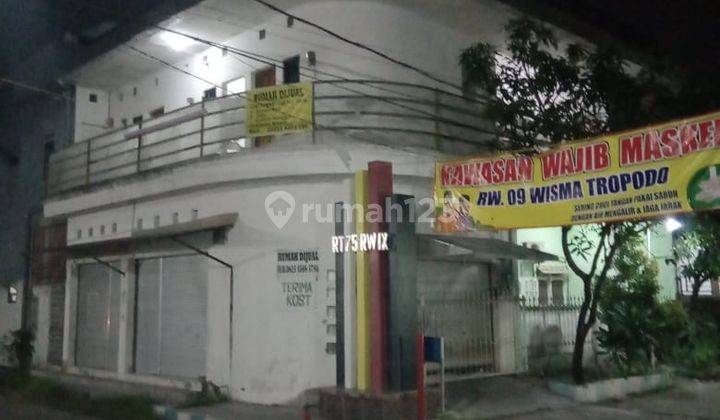 Ruang Usaha 2 Lantai Strategis Dekat Fasilitas Umum di Wisma Tropodo, Waru, Sidoarjo 1