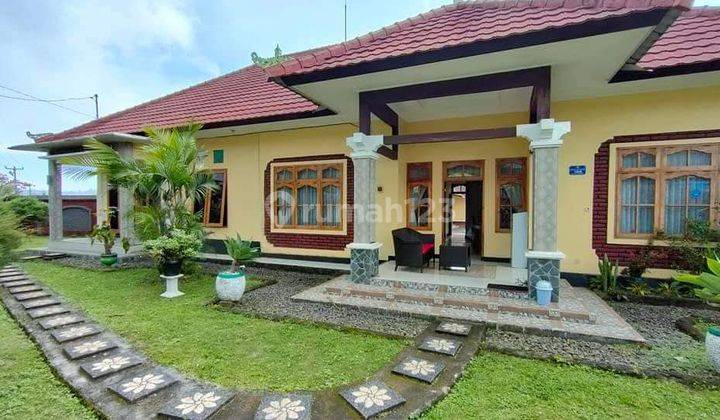 For Sale Semi Villa House in Pancasari Village Area, Bedugul, Bali With View of Lake Buyan 1