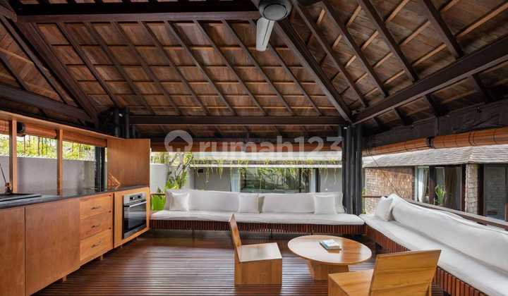 For Sale: Tropical Villa with 3 Bedrooms, at Nelayan Beach Cangu, Bali