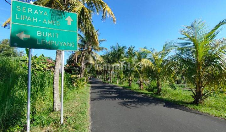 Tanah Cliff Front Dekat Pantai Amed Bali 1