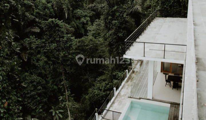 Amazing Luxury Villa Face To Jungle River View Ubud  1