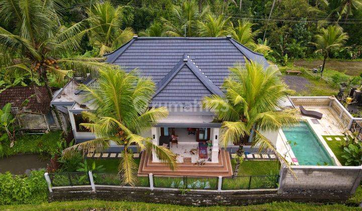 For Sale Villa Dengan Pemandangan Sawah Dan Hutan Tampaksiring Dekat Ubud 1