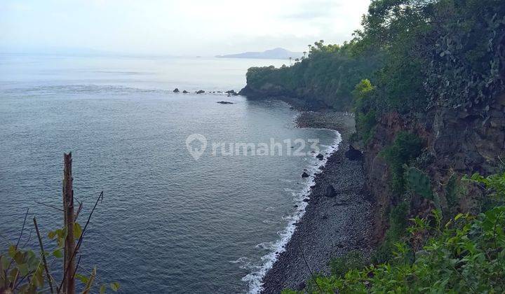 Freehold Tanah Los Tebing Super Murah Lokasi Seraya Karangasem Bali Tahan View Tebing Los Laut  1