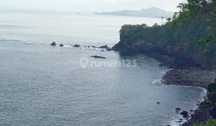 Freehold Tanah Los Tebing Super Murah Lokasi Seraya Karangasem Bali Tahan View Tebing Los Laut  2