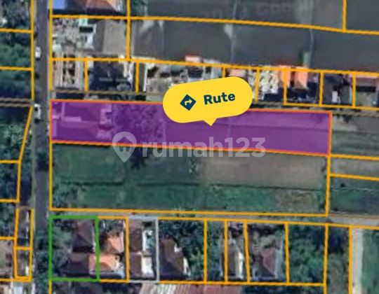 For Rent Land on Main Road Sayan Ubud - Bali