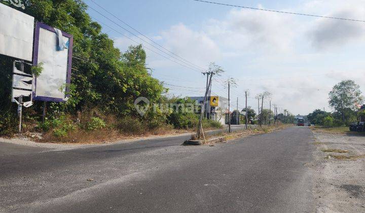 Dijual tanah komersial di jalan raya utama by pass pantai Pandawa 1