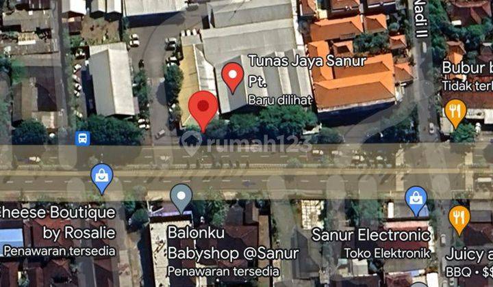 Land for sale in Main Street Bypass Ngurah Rai Sanur Denpasar Bali 2