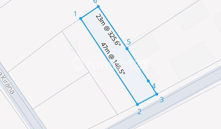 FOR SALE LAND LOCATED ON JL. PURI TANGI NEAR AIRIS VILLA COMPLEX, UNGASAN, SOUTH KUTA. BALI