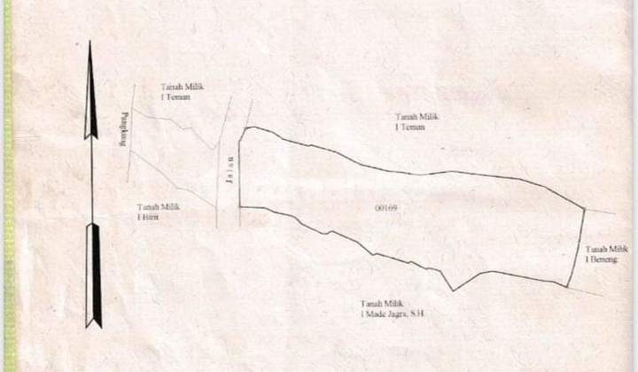 Dijual Tanah di Bukian Payangan Ubud - Gianyar Bali