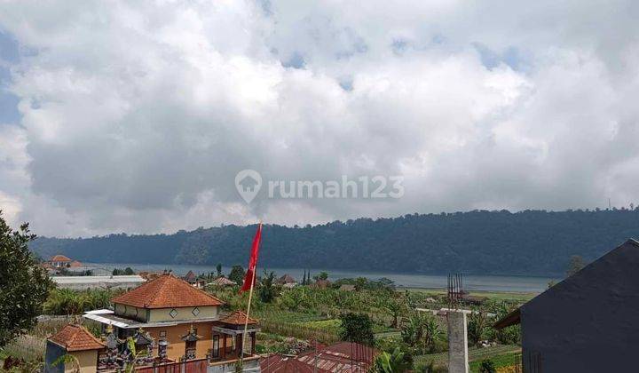 Land for sale with view of Lake Buyan, plantations and Buleleng hills 1