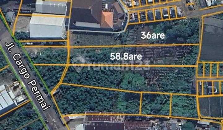 For Sale Tanah 36 Are Lokasi di Jln Cargo Ubung Kaja Denpasar Utara - Bali