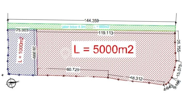 Land For Leasehold At Ungasan.