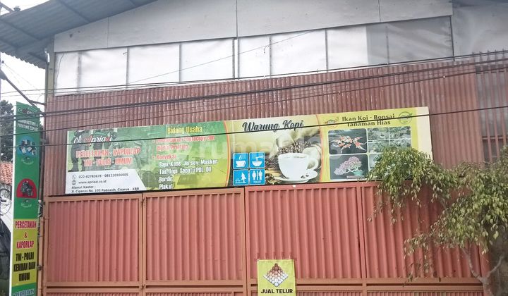Gudang Samping Jalan Harga Bawah Pasaran Di Cisarua 1