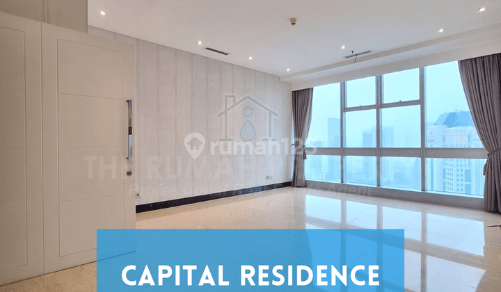 Apartemen The Capital Residence Disewakan 3 BR Unfurnished High Zone 1