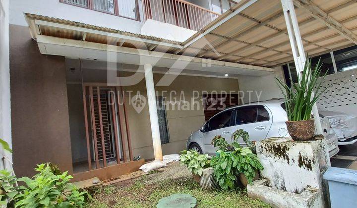 Dijual Rumah Siap Huni Depan Taman Cluster Di Graha Raya Bintaro 1