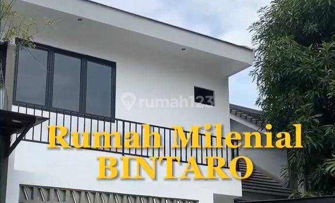 Rumah BagusTurun Harga 2lantai Siap Huni di Bintaro sektor 9 SHM 2