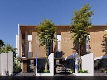 FOR SALE EXCLUSIVE HOUSE WITH MODERN MINIMALIST ARCHITECTURE IN DENPASAR 1