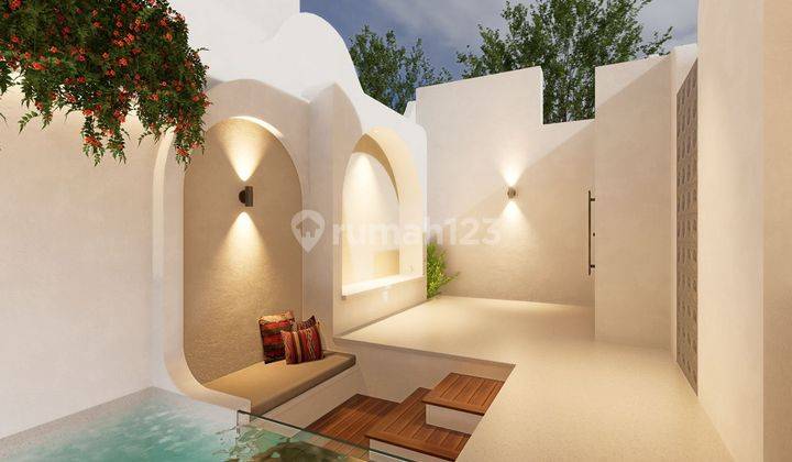 FOR SALE CHEAP 2 BEDROOM VILLA BEAUTIFUL MEDITERANIAN CONCEPT - ULUWATU, SHM 1