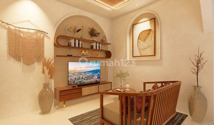 FOR SALE CHEAP 2 BEDROOM VILLA BEAUTIFUL MEDITERANIAN CONCEPT - ULUWATU, SHM 2