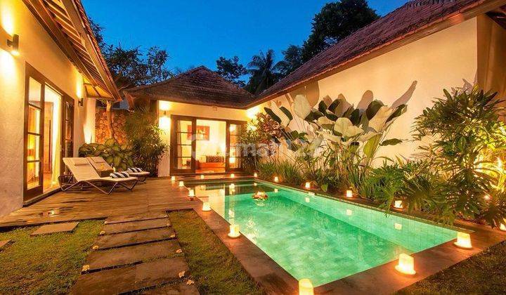 DIJUAL SPACIOUS 6 VILLAS, 11 ROOMS IN ONE AREA IN UBUD, SHM/IMB 1