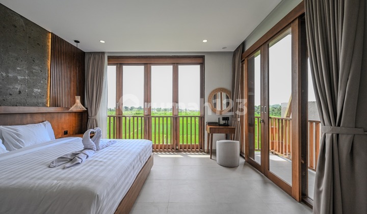 Brand New 2Br Private Pool Villa Ricefield View In Kedungu Canggu