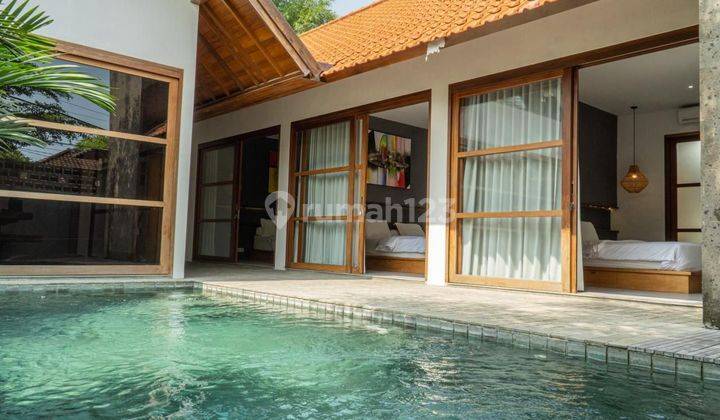 For Sale Villa Furnished 3beds +pool, Near Gusto Gulato, Kerobokan 2