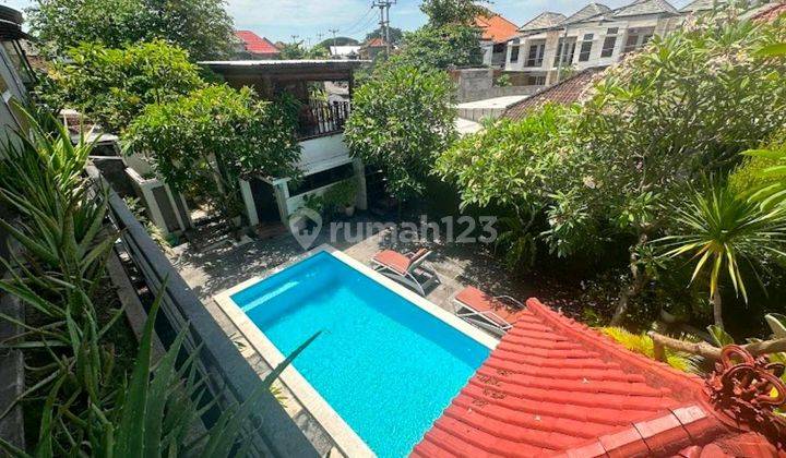 Dijual Guesthouse Elit 13 Kamar Di Kerobokan Furnished- Roi Tinggi 1