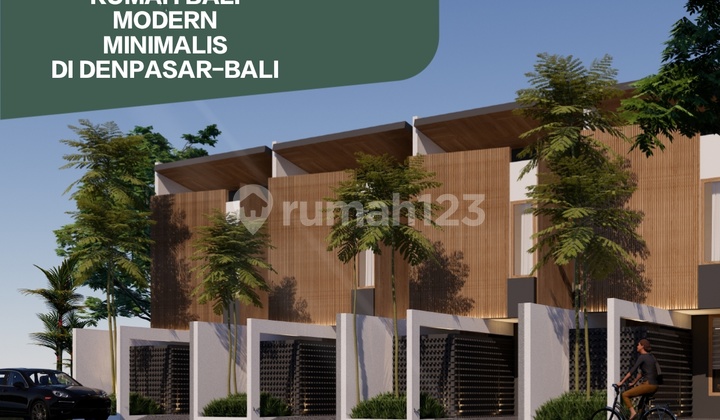 Rumah Bali Modern Minimalis 2 Lantai di Denpasar - bisa KPR | SHM Rumah Bali Modern Minimalis 2 Lantai di Denpasar - bisa KPR | SHM